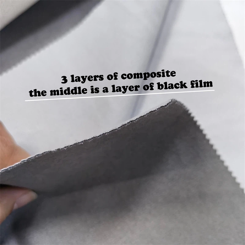 3 Layer Composite Blackout Curtain