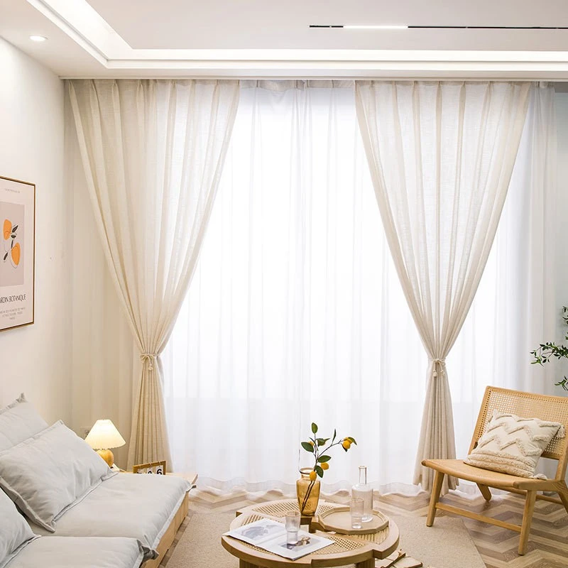 Linen Sheer Curtain